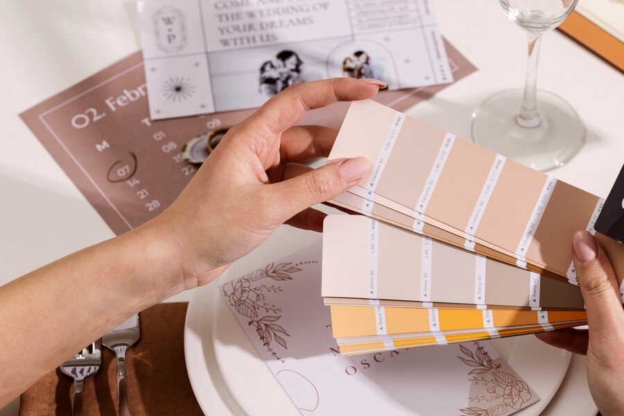 paleta de colores para los revestimientos de baño