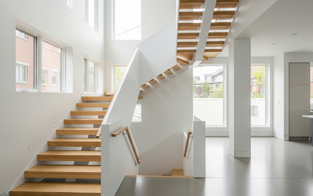 Escalera compensada